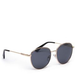 Okulary przeciwsłoneczne Polaroid. Żółte okulary przeciwsłoneczne Polaroid, bez wzorów, złote. Za 229.99 zł.