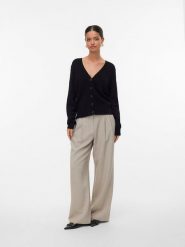 Vero Moda Kardigan w kolorze czarnym rozmiar: M. Czarne swetry Vero Moda, m, bez wzorów, bez ramiączek. Za 114.17 zł.