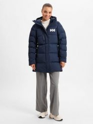 Helly Hansen Pikowany płaszcz - Adore Kobiety niebieski, L. Niebieskie płaszcze Helly Hansen, l, bez wzorów, z syntetyku, klasyczne, bez kaptura. Za 749.95 zł.