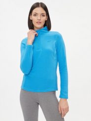 4F Bielizna termoaktywna górna 4FAW23UFLEF031 Niebieski Slim Fit. Niebieskia bielizna termoaktywna damska 4f, bez wzorów, z syntetyku, bez ramiączek, narciarskie. Za 69.99 zł.