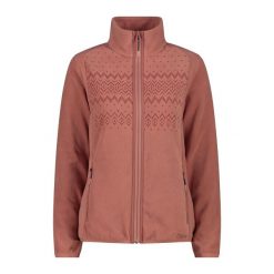Damski polar CMP Arctic. Czerwone bluzy z polaru CMP, bez wzorów, z polaru, trekkingowe. Za 422.00 zł.