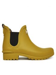 Barbour Kalosze Wilton LRF0066GN22 Zielony. Zielone kalosze Barbour, bez wzorów, z gumy, bez zapięcia. Za 239.99 zł.