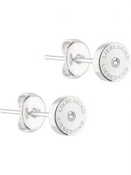 Liebeskind Kolczyki-wkrętki z cyrkoniami rozmiar: onesize. Szare kolczyki Liebeskind, z cyrkonią, ze stali. Za 136.45 zł.