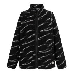 Bluza Polarowa Damska Abstrakcja Borg Pełen Suwak Frankie. Białe bluzy z polaru Regatta, na zimę, w abstrakcyjne wzory, z polaru, trekkingowe. Za 136.99 zł.