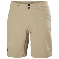 Damskie spodenki softshellowe Helly Hansen Brona. Brązowe szorty Helly Hansen, bez wzorów, z softshellu, sportowe. Za 406.50 zł.