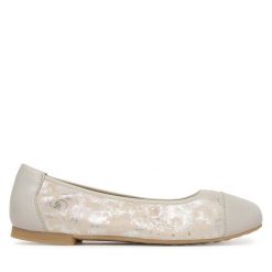 Baleriny Caprice. Szare baleriny Caprice, bez wzorów, bez obcasa, bez zapięcia. Za 339.99 zł.