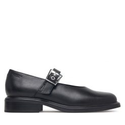 Półbuty Vagabond Shoemakers. Czarne półbuty wsuwane Vagabond Shoemakers, bez wzorów, bez obcasa, na płaskiej podeszwie. Za 564.99 zł.