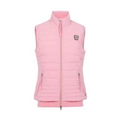 Damska kurtka bez rękawów Cavallo Bay. Czerwone kurtki CAVALLO, bez wzorów, z puchu, bez kaptura. Za 421.50 zł.