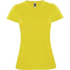 Damska Koszulka Sportowa Montecarlo Z Krótkim Rękawem. Żółte t-shirty sportowe ROLY, xl, bez wzorów, bez ramiączek, trekkingowe. Za 33.99 zł.