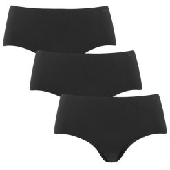Figi damskie Björn Borg (x3). Czarne figi Björn Borg, bez wzorów, z jedwabiu. Za 241.50 zł.