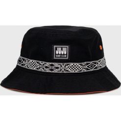 Vans kapelusz bawełniany kolor czarny bawełniany. Czarne kapelusze Vans, bez wzorów, z bawełny. Za 179.99 zł.