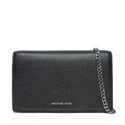 Torebka MICHAEL Michael Kors. Czarne kopertówki MICHAEL Michael Kors, bez wzorów, wizytowe, bez dodatków. Za 529.99 zł.