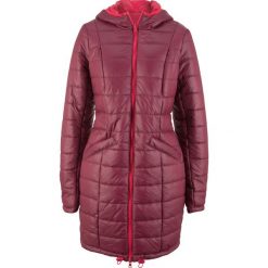Płaszcz pikowany dwustronny bonprix czerwono-bordowy. Płaszcze marki House. Za 129.99 zł.