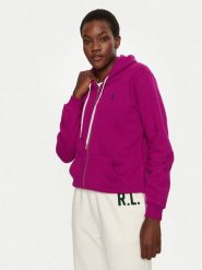 Polo Ralph Lauren Bluza 211943008012 Różowy Regular Fit. Czerwone bluzy Polo Ralph Lauren, xxl, bez wzorów, z bawełny, bez kaptura. Za 859.99 zł.
