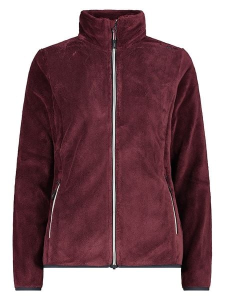 CMP Kurtka polarowa w kolorze czerwonym rozmiar: 38. Czerwone kurtki CMP, s, bez wzorów, z materiału, bez kaptura. Za 157.35 zł.