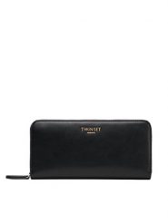 TWINSET Portfel 252TD8392 Czarny. Czarne portfele Twinset, bez wzorów, ze skóry. Za 449.99 zł.