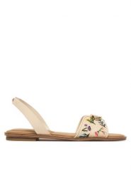 Aldo Sandały Calelian 14295854 Beżowy jasny. Brązowe sandały Aldo, bez wzorów, z materiału, bez obcasa, na płaskiej podeszwie, bez zapięcia. Za 249.99 zł.