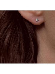 OR Carats Złote kolczyki-wkrętki z diamentami rozmiar: onesize. Żółte kolczyki OR Carats, z diamentem, złote. Za 608.99 zł.