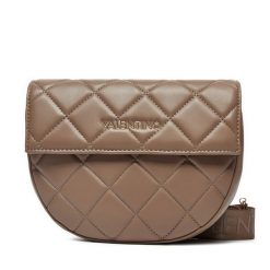 Torebka Valentino. Brązowe listonoszki Valentino, bez wzorów, bez dodatków. Za 399.99 zł.
