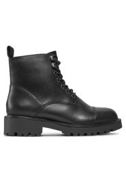 Vagabond Trapery 5257-201-20 Czarny. Czarne traperki Vagabond Shoemakers, bez wzorów, ze skóry, bez obcasa, bez zapięcia. Za 679.99 zł.