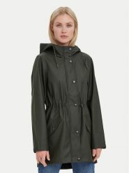 Vero Moda Kurtka przeciwdeszczowa Malou 10266982 Szary Regular Fit. Szare kurtki Vero Moda, l, bez wzorów, z syntetyku, bez kaptura. Za 189.99 zł.