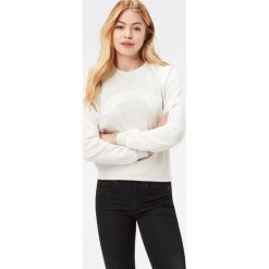 G-Star Raw - Bluza. Szare bluzy marki G-Star Raw, z nadrukiem, z bawełny, retro. W wyprzedaży za 199.90 zł.