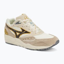 Buty Mizuno Contender. Brązowe buty trekkingowe Mizuno, bez zapięcia. Za 289.99 zł.