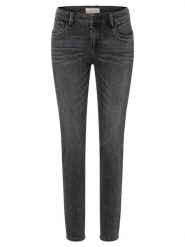 Timezone Dżinsy "Sanya" - Skinny fit - w kolorze szarym rozmiar: W31/L30. Szare jeansy Timezone, l, z aplikacjami, klasyczne. Za 57.60 zł.