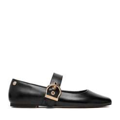 Baleriny Beverly Hills Polo Club. Czarne baleriny Beverly Hills Polo Club, bez wzorów, bez obcasa, bez zapięcia. Za 299.99 zł.