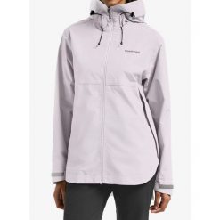 Kurtka przeciwdeszczowa damska Didriksons Tilde Jacket 4. Fioletowe kurtki Didriksons, bez wzorów, bez kaptura. Za 676.49 zł.