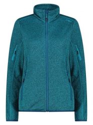 Cmp Kurtka polarowa w kolorze morskim rozmiar: 42. Zielone kurtki CMP, bez wzorów, z polaru, bez kaptura. Za 110.81 zł.