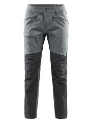Haglöfs Spodnie funkcyjne "Rugged Flex" w kolorze szaro-czarnym rozmiar: 36. Szare spodnie dresowe Haglöfs, bez wzorów, outdoorowe. Za 327.10 zł.