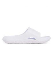 Under Armour Klapki "Locker V" w kolorze białym rozmiar: 39. Białe klapki Under Armour, bez wzorów, klasyczne, z otwartym noskiem, bez obcasa, bez zapięcia. Za 109.95 zł.