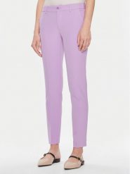Liu Jo Spodnie materiałowe MF3229 T7896 Fioletowy Regular Fit. Fioletowe spodnie materiałowe Liu Jo, bez wzorów, z materiału. Za 399.99 zł.