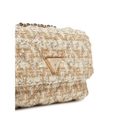 Torebka Guess. Żółte torebki klasyczne Guess, z aplikacjami, klasyczne, bez dodatków. Za 359.99 zł.