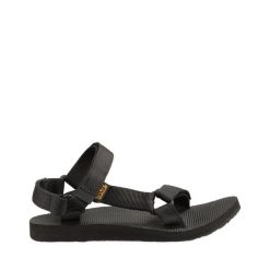 Buty do chodzenia damskie Teva Original Universal. Czarne buty trekkingowe Teva, z materiału, bez zapięcia. Za 432.00 zł.
