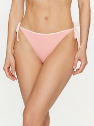 Tommy Hilfiger Dół od bikini UW0UW05244 Różowy. Czerwone bikini Tommy Hilfiger, bez wzorów, z syntetyku. Za 99.99 zł.