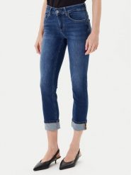 Liu Jo Jeansy UF5006 D4615 Granatowy Regular Fit. Niebieskie jeansy Liu Jo, bez wzorów, z bawełny. Za 499.99 zł.