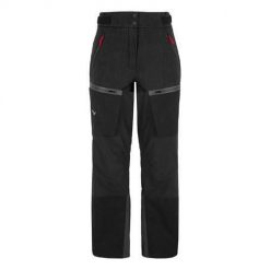 Spodnie treningowe damskie Salewa Sella 2L Ptxtwr. Czarne spodnie dresowe Salewa, bez wzorów, z dresówki. Za 1,416.00 zł.