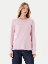 United Colors Of Benetton Bluzka 3GA2E16G0 Różowy Regular Fit. Czerwone bluzki United Colors Of Benetton, l, bez wzorów, z bawełny, bez kołnierzyka, bez ramiączek. Za 79.99 zł.
