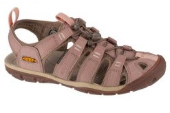 Sandały damskie, Clearwater CNX. Czarne sandały Keen, bez wzorów, z materiału, sportowe, bez obcasa, bez zapięcia. Za 576.00 zł.