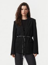 Karl Lagerfeld Jeans Marynarka B3W14004 Czarny Regular Fit. Czarne marynarki i żakiety Karl Lagerfeld Jeans, xl, bez wzorów, z jeansu, bez ramiączek. Za 999.99 zł.