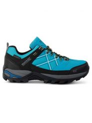 Regatta Buty turystyczne "Samaris III" w kolorze turkusowym rozmiar: 39. Niebieskie buty trekkingowe Regatta, z materiału, bez zapięcia. Za 219.95 zł.