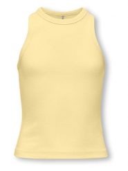 KIDS ONLY Top "Jill" w kolorze żółtym rozmiar: 122/128. Żółte topy KIDS ONLY, bez wzorów, z bawełny, bez kołnierzyka, bez ramiączek. Za 37.12 zł.