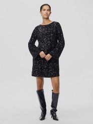 Pieces Sukienka w kolorze czarnym rozmiar: XS. Czarne sukienki Pieces, na co dzień, xs, bez wzorów, bez kołnierzyka, bez ramiączek, mini, proste. Za 165.99 zł.
