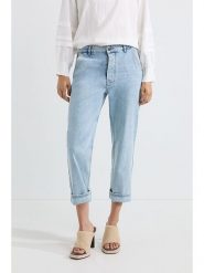 Josephine & Co Dżinsy "Andrew" - Regular fit - w kolorze błękitnym rozmiar: 40. Niebieskie jeansy Josephine & Co, bez wzorów, z podwyższonym stanem. Za 264.77 zł.