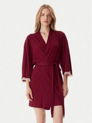Tommy Hilfiger Szlafrok UW0UW06076 Czerwony. Czerwone szlafroki damskie Tommy Hilfiger, s, bez wzorów, z bawełny, bez ramiączek. Za 279.99 zł.