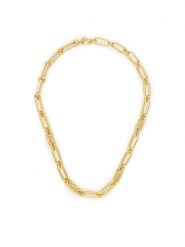 Michael Kors Naszyjnik MKJ828400710 Złoty. Żółte naszyjniki Michael Kors, z tworzywa sztucznego, metalowe. Za 489.99 zł.