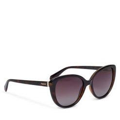 Okulary przeciwsłoneczne Polaroid. Brązowe okulary przeciwsłoneczne Polaroid, bez wzorów. Za 229.99 zł.
