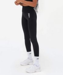 Legginsy modelujące Seamless Super Strong - Czarny. Czarne legginsy JOY STUDIO, bez wzorów, z materiału, sportowe, długie. Za 213.00 zł.
